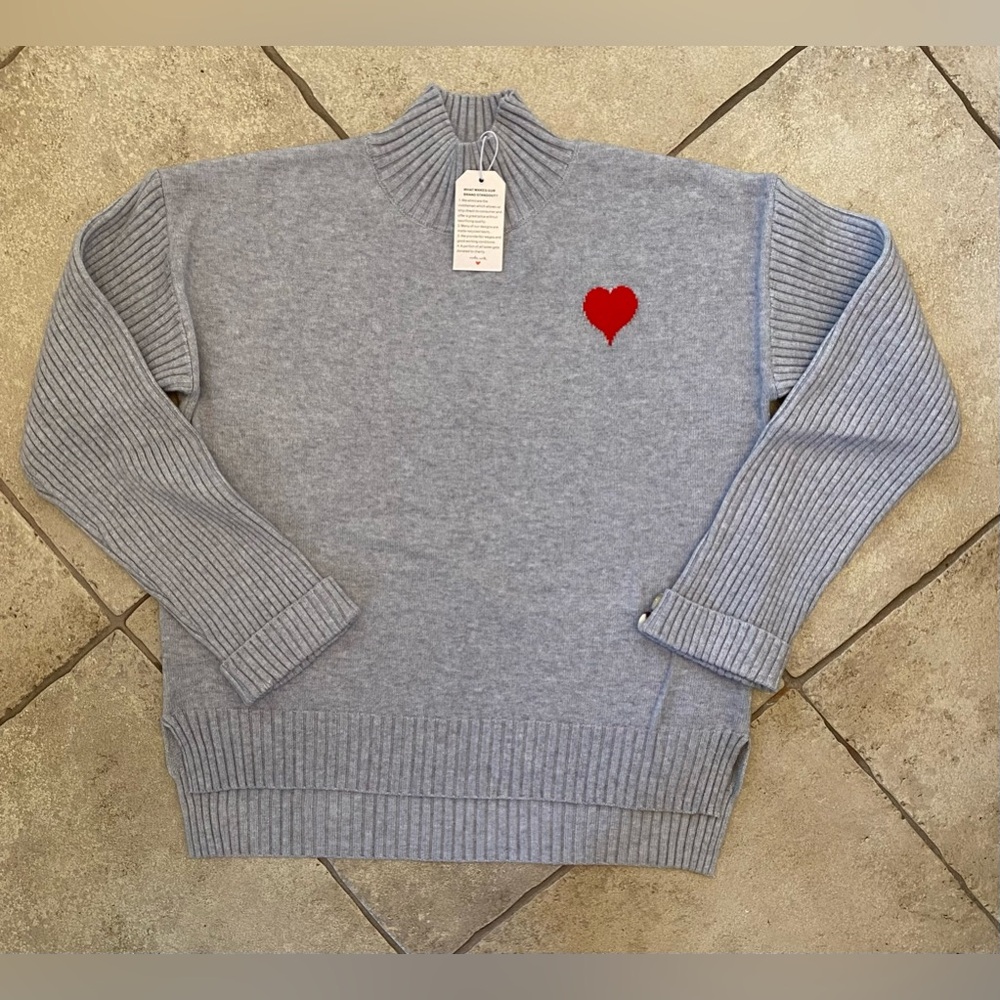 Valentine’s Gray Heart Comfy set - pants and top - Size XL - Picture 2 of 14